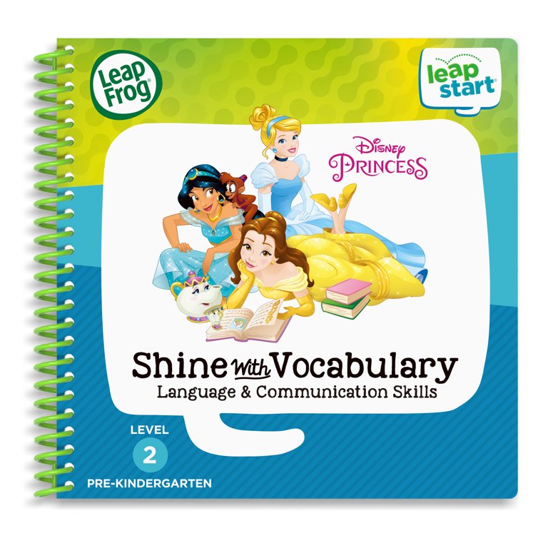 Leapfrog Leapstart Disney Princess Shine With Vocabulary Learning Book Walmart Com