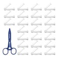 thumbnail image 1 of Pince de Cordon Ombilicale pour Cochonnets Kit de Mise Bas pour Chaton Pince Ombilicale pour Chiot Outil de Mise Bas pour Bétail Kit de Mise Bas pour Animaux, 1 of 2