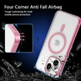 thumbnail image 3 of Magnetic Case for iPhone 7/8/SE 2/SE 3，Compatible with MagSafe & MIL-Grade Protection，[Not Yellowing] [Anti-Scratch]，Translucent Matte Slim Cover for iPhone 7/8/SE 2/SE 3，Frosted Pink, 3 of 13