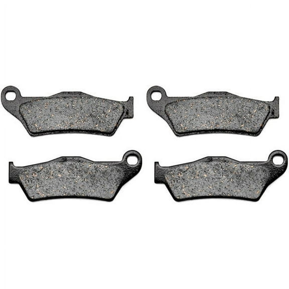 KMG Front Brake Pads Compatible with 1994-1995 Honda CB 1000 - Non-Metallic Organic NAO Brake Pads Set