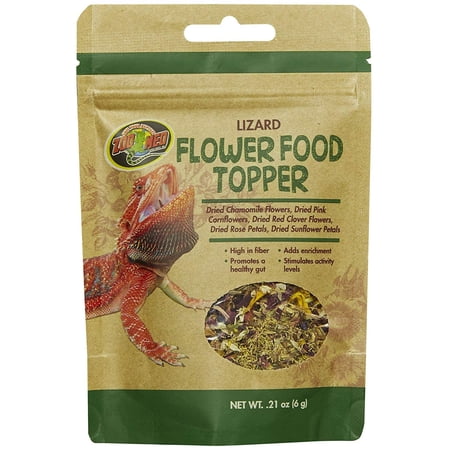 Zoo Med Lizard Flower Food Topper