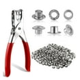 thumbnail image 1 of Press Studs Plier Clamps Home Clothes Clothing Shoes Grommets Sewing Snap Rivets Buckle Fasteners Manual Installing Tool with Buttons, 1 of 9
