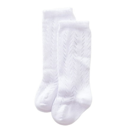 

Kids Baby Girls Fashion Socks Hollow Out Knee-high Socks Comfortable Solid Color Socks for Kids Toddler Baby Girls
