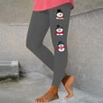 thumbnail image 2 of miqiqism Great discounts！Woman Christmas Pants Casual Slim Fit Trousers Cute Printed Legging for Teen Girls Elastic Pant,Gray,XX-Large, 2 of 4