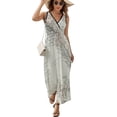 thumbnail image 3 of Vintage Map of Italy () Sleeveless Dress luxury woman party dress women's evening dresses prom dresses, 3 of 7