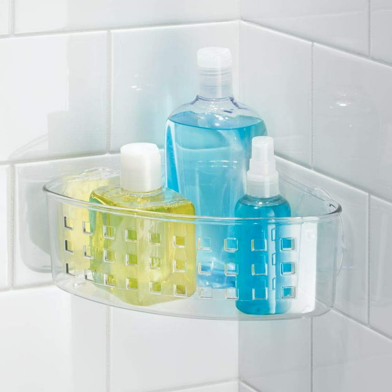 Command™ BATH12-ES Frosted Plastic Corner Bath Caddy at Sutherlands