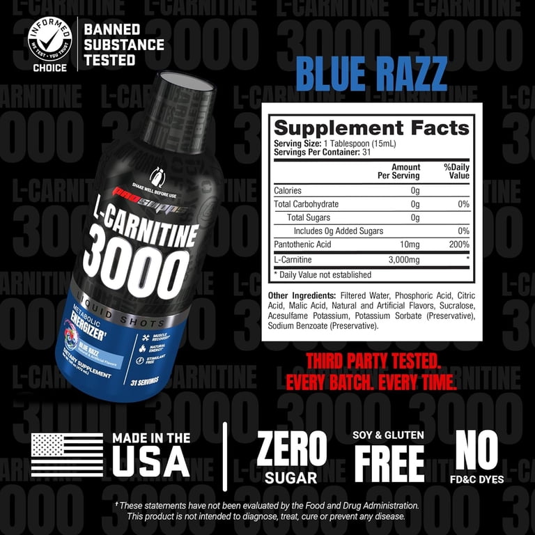 l carnitine liquid 3000 benefits PROSUPPS L-Carnitine 3000ml Stimulant Free Shots for Men & Women (31 Servings, Blue Razz) Anwendungsgebiete:Männergesundheit Optimal Electrolyte (Flavor):Lemonade Treatment of four siblings