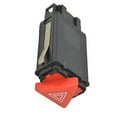 thumbnail image 4 of Interruptor de lámpara de peligro Interruptor de empuje Interruptor de lámpara de advertencia Fit para A3 Hatchback 8L0941509J 1996-03 Partes de vehículo Yotijar Interruptor de luz de coche, 4 of 10