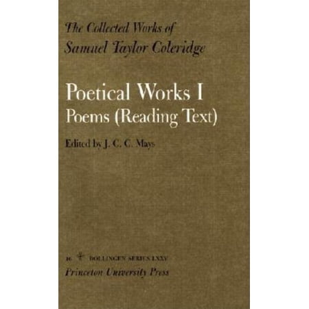 Poetical Works I: Poems (Hardcover)