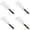 Black 4PCS, variant on Stainless Steel Fish Turner Fish Spatula Thin Edged Design Kitchen Metal Spatula With Heat Handle Ideal For Turning Flipping Frying Grilling