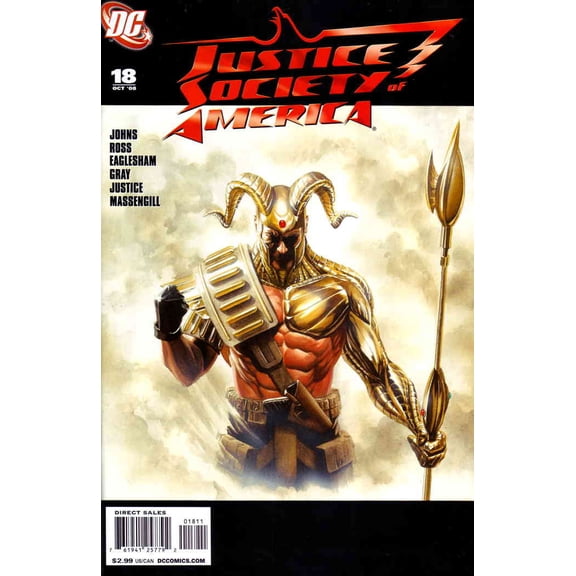 Justice Society of America (2nd Series) #18 VF ; DC Comic Book