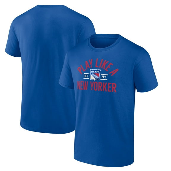 Men's Blue New York Rangers Proclamation T-Shirt