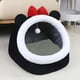 thumbnail image 5 of Eoozwa 1 Packs Cozy Cat Cave Bed with Removable Mat, Warm Enclosed Pet Tent for Indoor Cats, Soft Washable Small Dog Bed for Home Office Comfort, Portable Travel Bed for Camping, 5 of 6