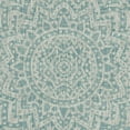 thumbnail image 6 of SAFAVIEH Courtyard Josiah Floral Medallion Indoor/Outdoor Runner Rug, Light Grey/Aqua, 2'3" x 8', 6 of 7