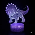 thumbnail image 1 of 3D LED Night Light Lamp Dinosaur Series 16Color Night Light with Remote Control Table Lamps Toys Gift For kid Home Decoration, 1 of 7