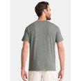 thumbnail image 3 of George Men's & Big Men's Relaxed Fit Short Sleeve V-Neck Tee, Sizes S-3XL, 3 of 5