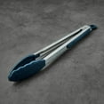 thumbnail image 3 of Thyme & Table Silicone Locking Tongs, Blue Speckled, 3 of 5