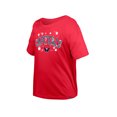 thumbnail image 4 of Girl's Youth New Era  Red Washington Capitals Flip Sequin T-Shirt, 4 of 6