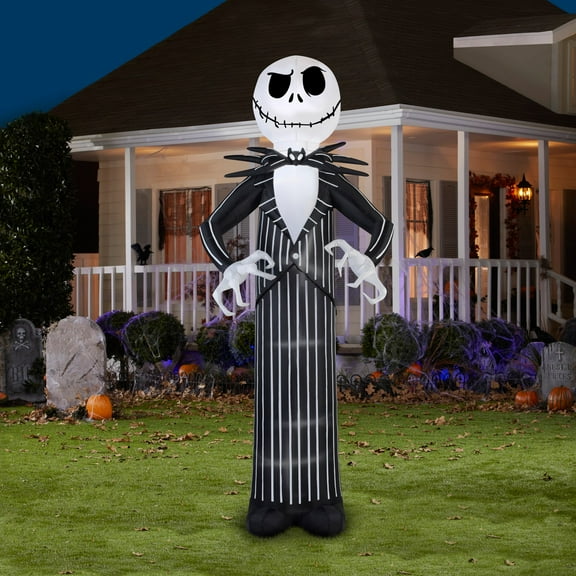 Jack Skellington Giant Airblown Halloween Decoration