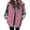 Pink, variant on Womens Plaid Vest Jacket, 2025 Fall Winter Coat, Sleeveless Padded Jacket, Windbreaker Parka Zip Down Overcoat Lapel Collar Outwear Fashion Peacoat(Blue,M)