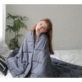 thumbnail image 5 of Abripedic Weighted Blankets (60"W x 80"L/ 25LB) Breathable Cotton W/Removable Velvet Cover, 5 of 7