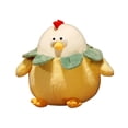 thumbnail image 2 of Adorable pollito de peluche, juguete portátil, decoración, figuras de peluche, almohada para tirar Verde 33cm, 2 of 9