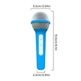 thumbnail image 5 of AOOOWER Party Practice Microphone Microphone Model Simulate Speech Model Toy Fake Microphone Karaoke Stage Costume Mic, 5 of 13