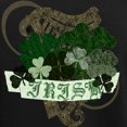 thumbnail image 3 of CafePress - Irish Clovers Base Women's Dark Pajamas - Women's Short Sleeve Print T-Shirt and Pants Dark Cotton Pajama Set, 3 of 7