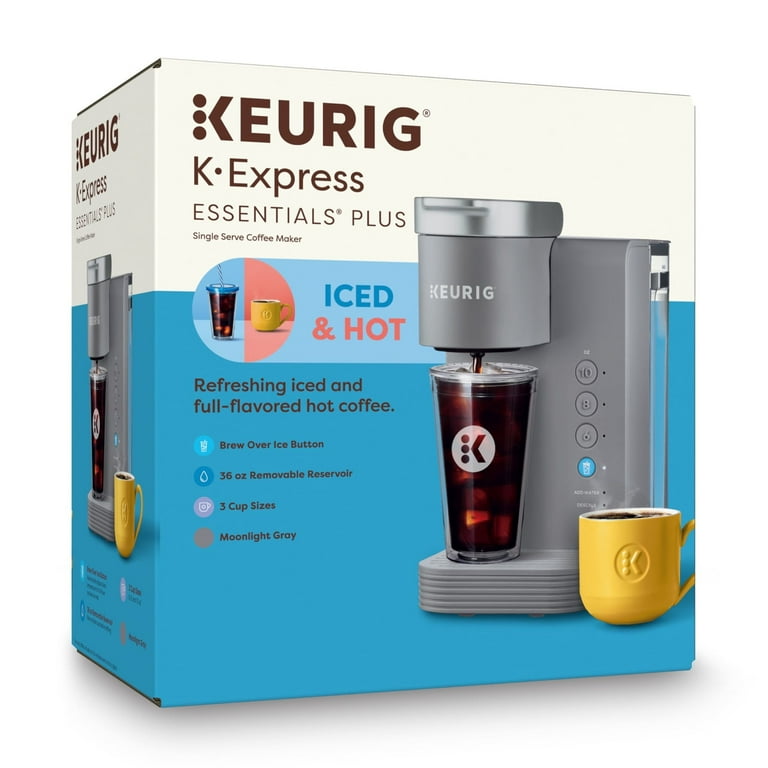 Keurig K-Iced Essentials Single-Serve Coffee Machine for Hot and