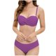 thumbnail image 2 of Traje de baño para mujer, bikini de tirantes sin espalda de color liso para mujer, trajes de baño para mujer, conjuntos de bikini para mujer, trajes de baño de bikini para mujer, 2 of 8