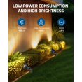 thumbnail image 4 of Foco exterior DEWENWILS LED de 120 V, 4,8 W, 5000 K, con 3 lentes, 4 of 7