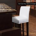 thumbnail image 2 of PiccoCasa Waterproof Bar Stool Cover for Counter, Height Side Chair Cover, White, 2 of 8