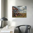 thumbnail image 4 of COMIO  Barn Pictures Wall Decor Old Tractor Farmhouse Canvas Painting Barn Wall Decor Framed Country Posters Home for Living Room Bedroom Bathroom Decoration, 4 of 6