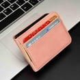 thumbnail image 6 of Allytech Case for Samsung Galaxy Z Flip 4 5G Luxury PU Leather Wallet Protective Phone Case with Card Slots Pocket Cover, Pink, 6 of 6