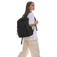 thumbnail image 2 of Spencer Laptop Backpack Nylon Backpack Purse for Women, Casual Lightweight Daypack Travel Bag with 14 inch Laptop Compartment, 2 of 9