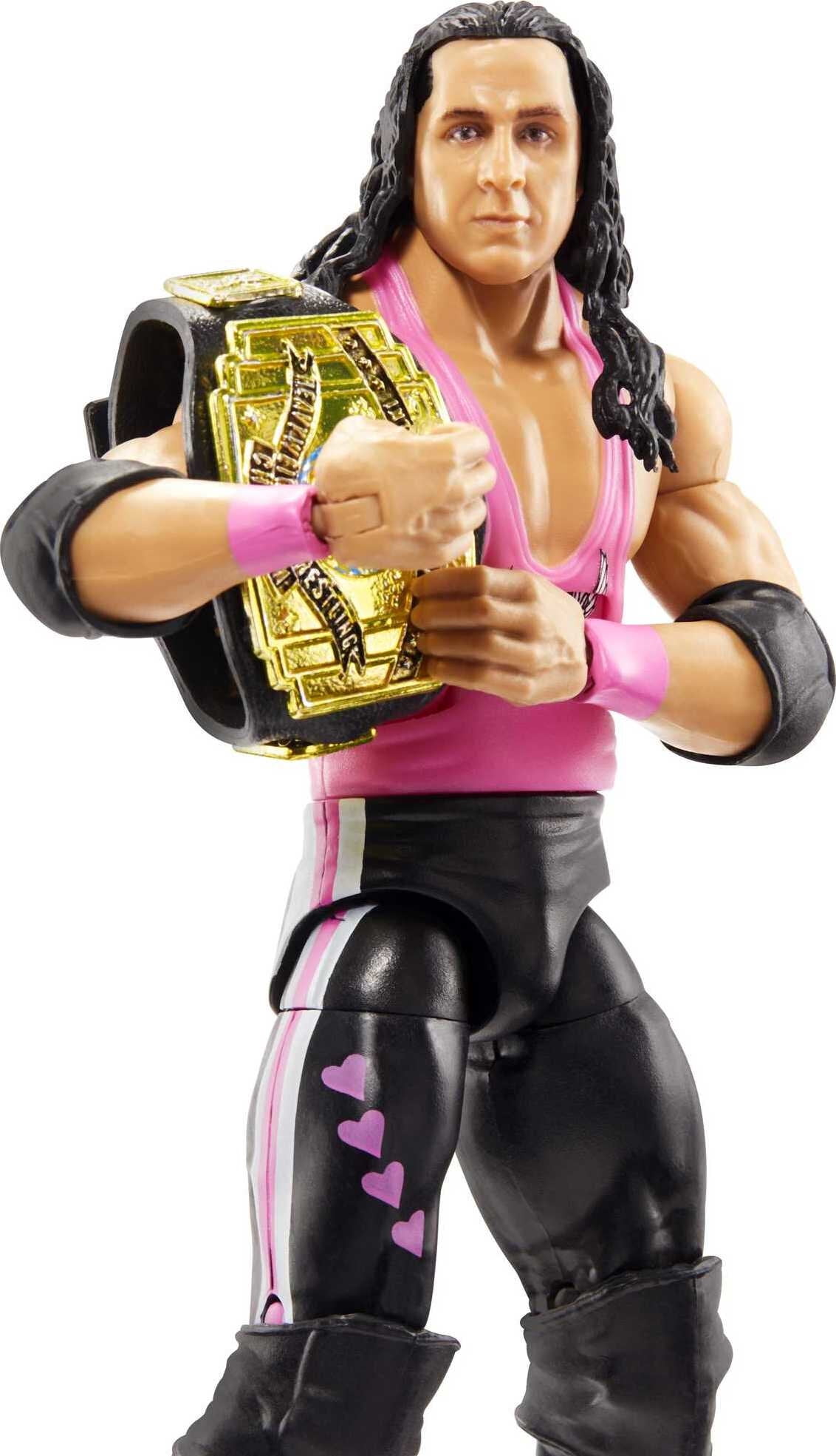 WWE Bret “Hit Man” Hart Elite Collection Action Figure, 6-Inch