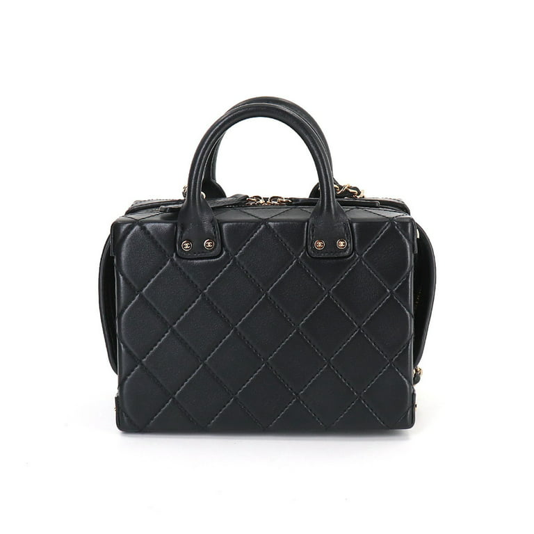 Chanel Matelasse Chain Shoulder Smartphone Case 2Way Bag Leather Black  AP3367 | eLADY Globazone