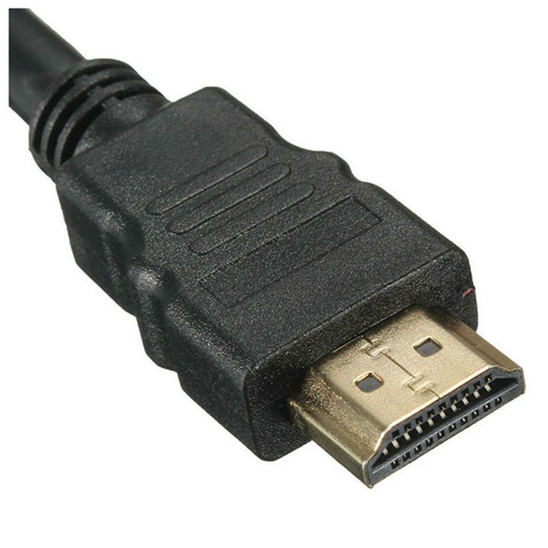 Pløje grådig Blive skør HDMI to RCA Cable HDMI Male to 3 RCA AV Cable Cord Adapter Transmitter for  HDTV DVD HD 1080P 5Ft 1.5M - Walmart.com