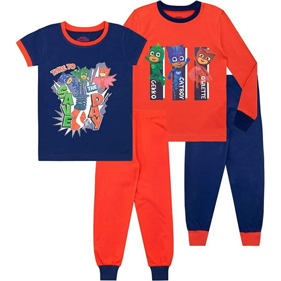 Pj Masks Boys 2 Pack Save The Day Pajamas Sizes 2T-7