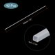 thumbnail image 2 of Uxcell 40pcs 20" Tubo de Modelo de Plástico ABS, Barra Cuadrada Sólida 0.16"x0.16" Blanca Fácil de Procesar para Hacer Modelos DIY, 2 of 5