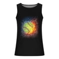 thumbnail image 4 of Honeeladyy Men's Summer 3D Digital Printing New Men's Baseball 3d Printing Tank Top Casual Sports Sleeveless T-shirt Tank Top/shirt Blouses, 4 of 4