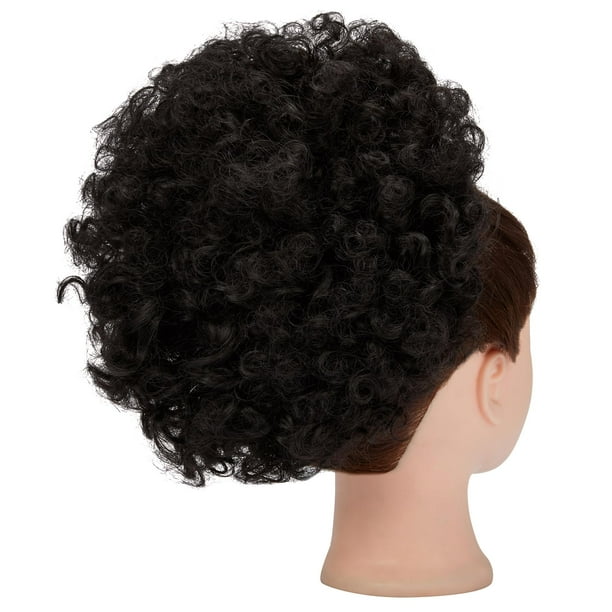 SAYFUT Afro Bun Updo Ponytails Synthetic Hair Extension for Woman Girls Curly Messy Puff Drawstring Ponytail Short Hairpieces,Large 90G - SAYFUT Afro Bun Updo Ponytails Synthetic Hair Extension for Woman Girls Curly Messy Puff Drawstring Ponytail Short Hairpieces,Large 90G -