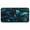 Blue-green Butterfly Pattern, variant on 39x20 Inch Non-Slip Floor Mat Hallway Runner Rug Entrance Floor Mat Runner for Kitchen and Living Room Fox Skull