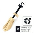 thumbnail image 1 of Ensanchador de zapatos Ticfox profesional de madera ajustable unisex Talla M 39-41, 1 of 7