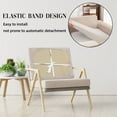 thumbnail image 4 of SUKAIKEQA 12-Piece Waterproof Stretch Patio Cushion Covers with Elastic Hem for Indoor Outdoor Furniture,Outdoor Patio Wicker Sofa Washable Cushion Slipcovers,Cover Only,Beige, 4 of 6