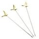 thumbnail image 4 of 3 palillos de acero inoxidable para cócteles y martini, perfectos para bebidas, bares y cocinas n. degree 4 Oro, 4 of 8
