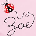 thumbnail image 2 of CafePress - Ladybug Zoe Infant Bodysuit - Baby Light Bodysuit, Size Newborn - 24 Months, 2 of 4