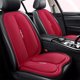 thumbnail image 4 of Fundas universales para asientos de coche, delanteras y traseras, color azul, transpirables, impermeables, juego completo de alfombrillas de seda de hielo para coche, protector verde, 4 of 5