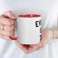 thumbnail image 5 of CafePress - Everything Is Going To Be OK Mug - 11 oz Ceramic Mug - Novelty Coffee Tea Cup, 5 of 6