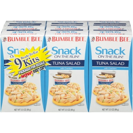 Bumble Bee® Tuna Salad with Crackers Kit 9-3.5 oz.